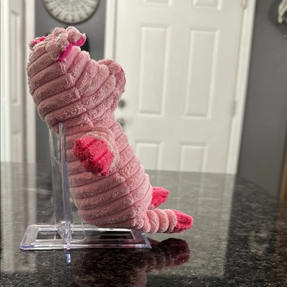 Prime Pets Dog Toy Adorable Pink Pig Plush Squeaky Toy 7